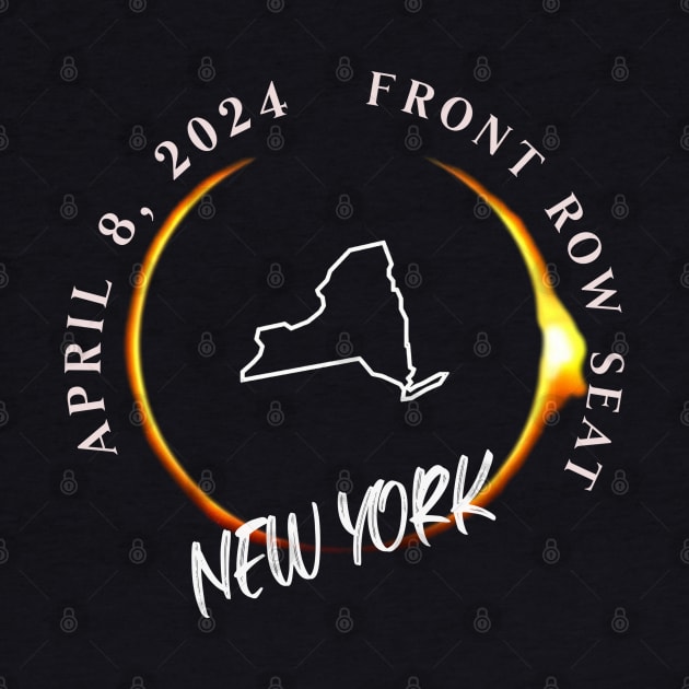 2024 New York Eclipse Front Row Seat To Total Darkness by SmoothVez Designs